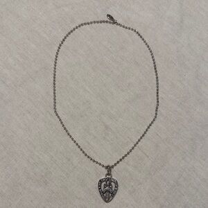 Chrome Hearts Vintage Silver Pendant Necklace